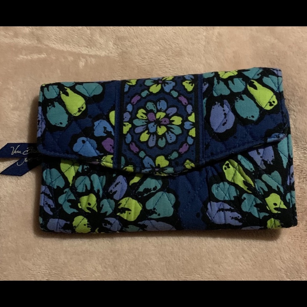 Vera Bradley Navy Floral wallet